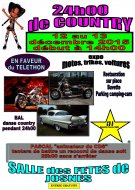 Téléthon 2015 : 24h de danse country à Josnes (41)
