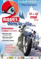 Exposition 2-roues dans la ville à Chartres (28)