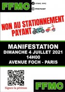 Nouvelle manif FFMC contre le stationnement payant le 4 (...)