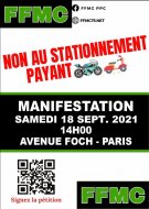 Nouvelle manif FFMC contre le stationnement payant à (...)