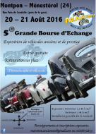 Bourse de voitures et motos anciennes à Montpon-Ménestérol