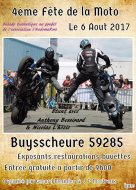4e fête de la moto à Buysscheure (Nord)