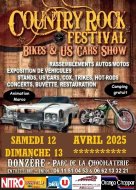 country rock festival bikes & us cars show