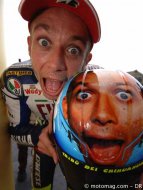 Comme Rossi, imprimez votre visage sur un casque
