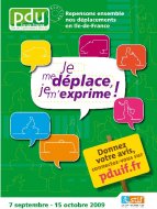 Plan de déplacement urbain : Franciliens exprimez-vous (...)