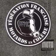Lot de 2 motocollants FFMC « Motards en Colère (...)