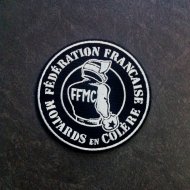 Patch brodé FFMC Fédération Française des Motards en (...)