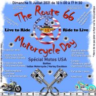 The Route 66 Motorcycle Day (Rhône)