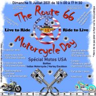 The Route 66 Motorcycle Day (Rhône)