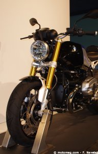 BMW R nineT 2014 : fourche télescopique inversée !