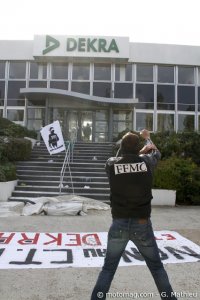 Action coup de poing : non au contrôle technique