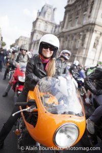 Manif FFMC à Paris : le sourire en plus !