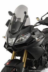 Milan - Aprilia 1200 Caponord : bulle réglable