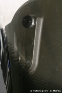 Piaggio 500 MP3 Sport T. : bulle réglable