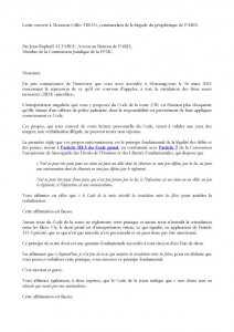 Lettre ouverte d’avocat au commandant du périph p. 1