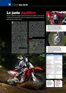 Moto Mag n°281 - octobre 2011 : essai Beta 350 RR