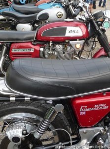 British Bikes Days : Commando & Rocket 3