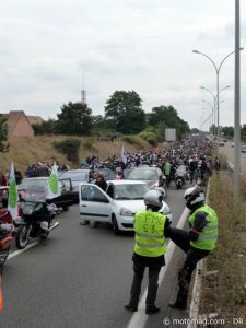 Contre le CT moto - Le Mans : une petite pause