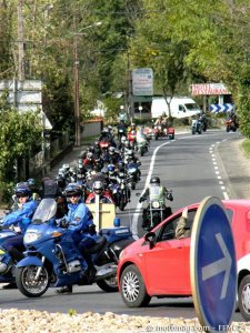 Manif moto Périgueux (24) : la Charente débarque