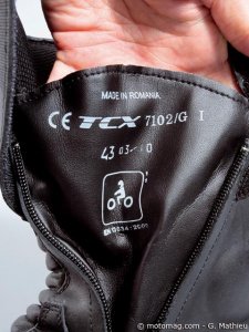 Test bottes touring pour elle et lui : norme pro