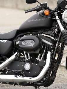 Essai Harley 883 Iron : moteur