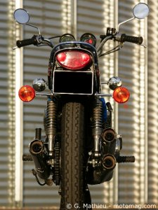 Kawasaki 750 H2 Mach IV : au démarrage