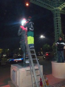Anti rétro-réfléchissant : FFMC 34, préparatifs