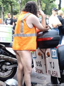 Manifestation à Amiens : tenue légère