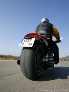 Essai Harley V-Rod Muscle : gaffe, c’est large !