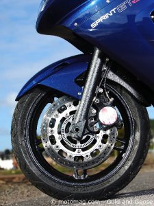 Triumph 1050 Sprint GT : ABS perféctible