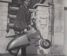 Moto ancienne : le Miniscoot OLD de 1959 Moto ancienne : le Miniscoot OLD de 1959