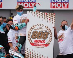 Honda a fêté sa 800e victoire en Grands Prix au GP de (...)