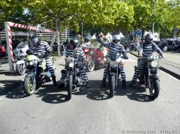 Manifs du 10 septembre : 1300 motos dans Strasbourg