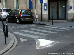 Casque d'Or : un séparateur dangereux supprimé à Nantes (44) Casque d'Or : un séparateur dangereux supprimé à (...)