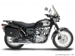 Moto classique : accessoires Givi pour Kawasaki W (...)