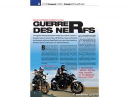 KAWASAKI Z 750 R - TRIUMPH 675 Street Triple R KAWASAKI Z 750 R - TRIUMPH 675 Street Triple (...)