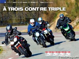 HONDA CB 1000 R ABS - KAWASAKI Z 1000 - MV AGUSTA 990 R - TRIUMPH 1050 (...) HONDA CB 1000 R ABS - KAWASAKI Z 1000 - MV AGUSTA 990 R (...)