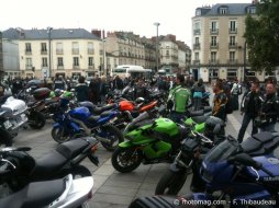 Manif anti-contrôle technique - Nantes : 700 motards (...)
