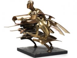 Art et moto : une sculpture de Sean Rice vendue par (...)