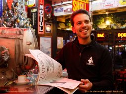 Le Sweat-shirt moto à col camionneur des Motards en (...)