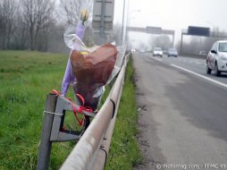 Angers : les glissières tuent toujours les motards
