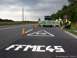 Loiret : action marquage de radars par la FFMC (...)