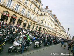 Manifestation à Paris : entre 4.000 et 5.000 motards (...)