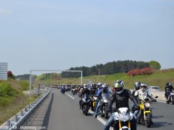 Manifestation FFMC 49 : 700 motos à Angers