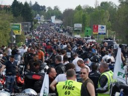Manifestation FFMC 69 : 4.000 motards à Lyon, comme à (...)