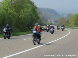 Manifestation de la FFMC Moselle : 600 motards dans les (...)