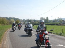 Manifestation FFMC 08 : 400 motards dans les (...)