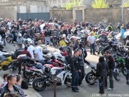 Manifestation de la FFMC 89 sous protection dans (...)