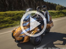 Can-Am Spyder RT Sport : un pas de plus vers l'automobil