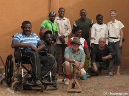 Solidarité : des motos pour des handicapés du Burkina-Faso